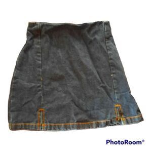 J. GALT Denim Mini Skirt